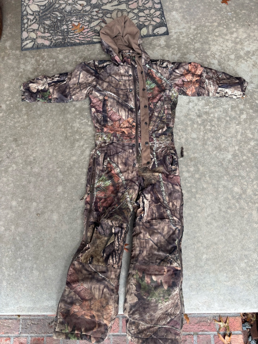 Kids Camouflage Coveralls